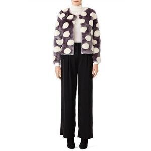 UNREAL FUR Bubbles Faux Fur Jacket XS